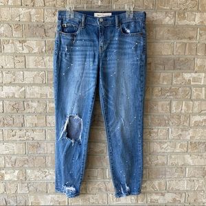 Gap Best Girlfriend Jeans Size 27” 🌸